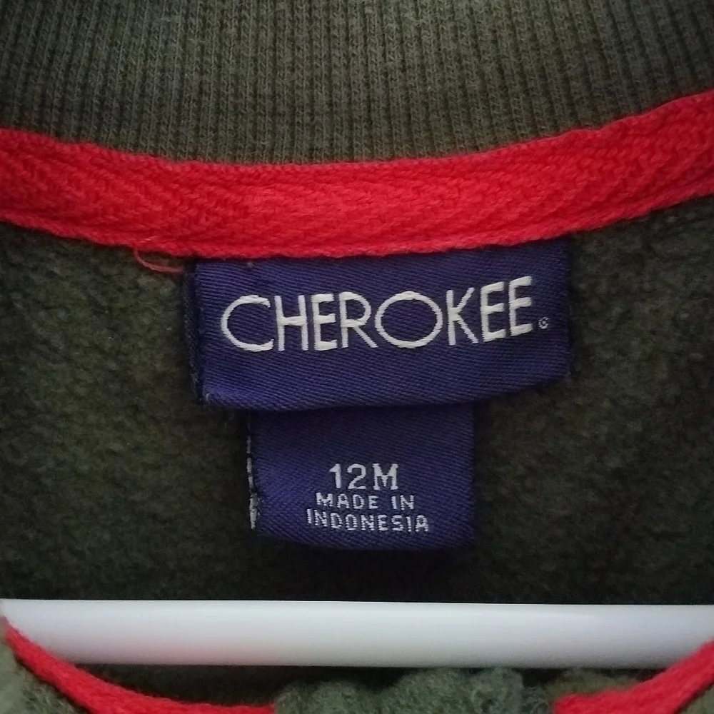 Cherokee Lightweight Fleece Lined Shirt 12m